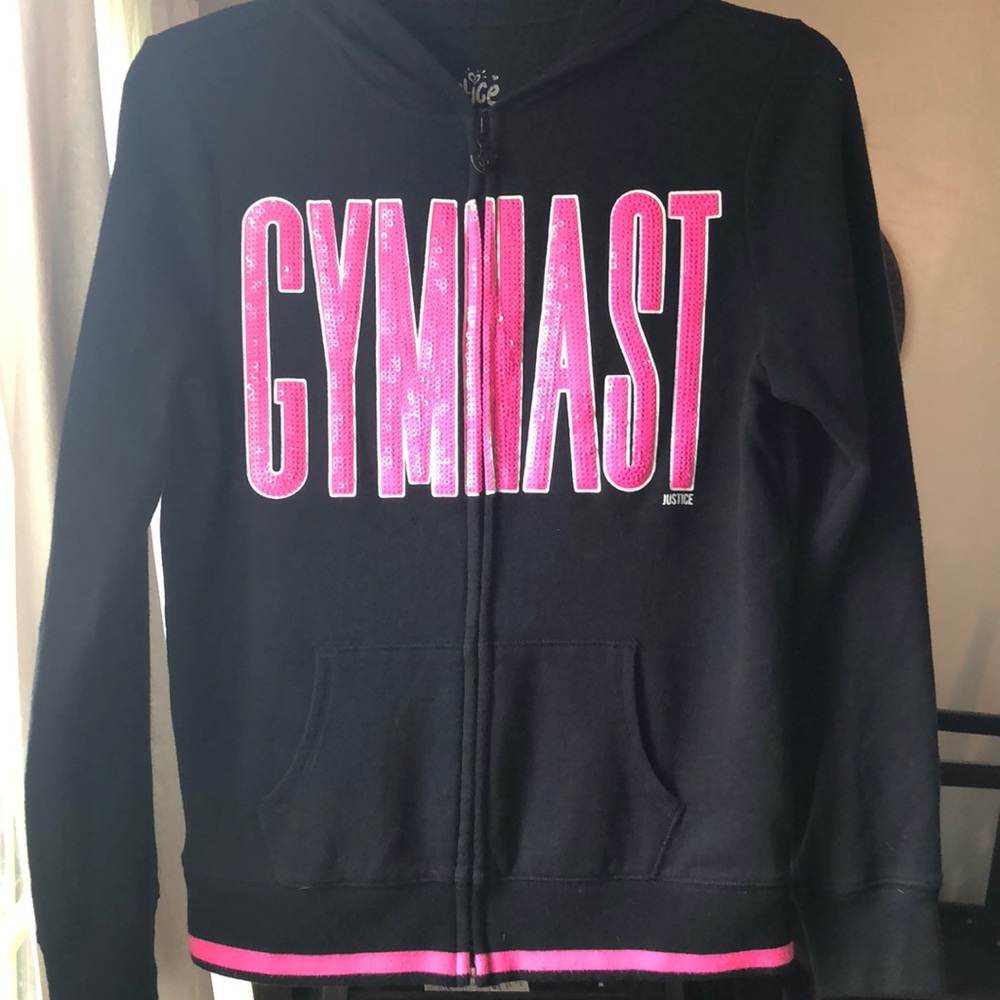 Black Justice “Gymnast” Hoodie